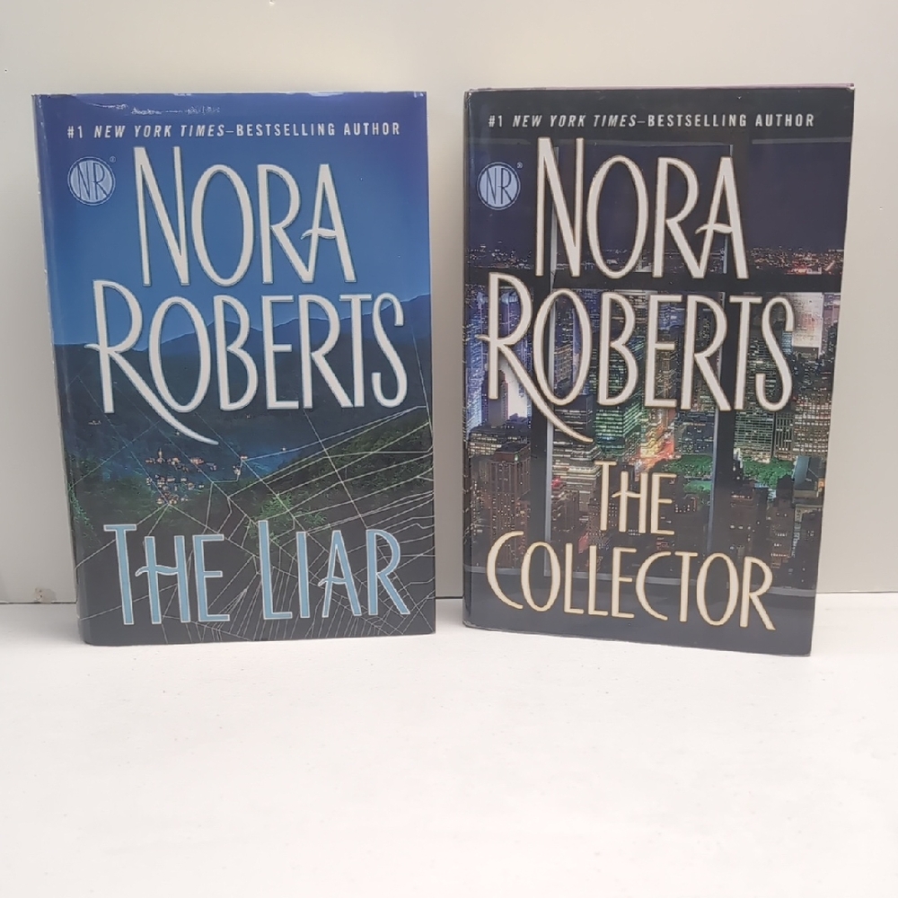 Nora Roberts Hardcover Books The Liar & The Collector